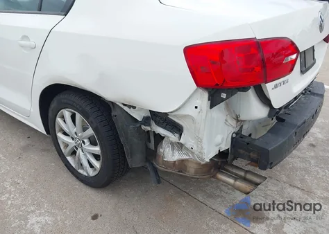 2012 Volkswagen Jetta 2.5L Se из США, поврежденный, VIN 3VWDP7AJ6CM466365